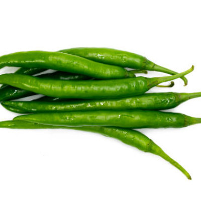 Green chilli (பச்சை மிளகாய்)  (₹40.00 /250 g)